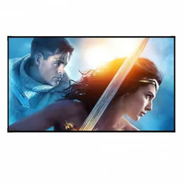 Cheap Home Theater ALR 4K 16:9 Black Diamond 120 Inch Fixed Frame Projector Projection Screen