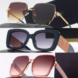 Solglasögon kvinnors glasögonskyddande rosa solglasögon