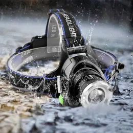 Head lamps LED Waterproof Headlamp Outdoor HeadLight Head Mount Flashlight Hunting Fishing Camping Night Run Head Torch Q231013