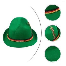 Bandanas şapka Alman alpine bavyera kapağı panama caz komik parti başlık bira festivali karnavalı iyilik hediye yeşil