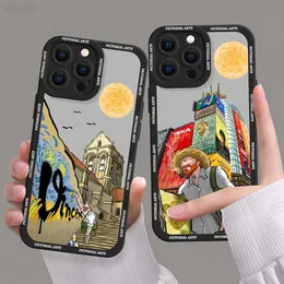 Obudowy telefonu komórkowego Nowy styl malowania oleju odpowiedni do Huawei Nova7se Case Telefon Nova11 Premium Mate50 Soft P40/50/60 L2310/12