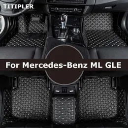 Floor Mats Carpets TITIPLER Car Floor Mats For Mercedes-Benz ML GLE W164 W166 V167 W167 ML250-350-500 GLE350-300 Auto Foot Coche Accessories Carpet Q231012
