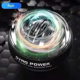 Power Wrists Strong Force Wrist Power Balls Helt isometrisk LED Automatisk lysande gyroskop Gyro-driven handledsboll Gyro Powerball 231012