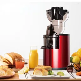 Espremedores de suco de separação extrator rotativo único eixo espremedor elétrico laranja espremedor utensílios de cozinha casa