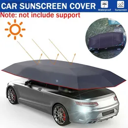 Car Covers Car Umbrella Awning Tent Auto Smart Insulated Cover UV Protection Outdoor Waterproof Folded Portable Canopy Cover Sun Shade Q231012
