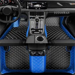 Fußmatten Teppiche YOTONWAN Farbe Custom Leder Auto Bodenmatte 100 Für Mitsubishi Alle Modelle Asx Outlander Lancer 10 Pajero Sport Auto Zubehör Q231012