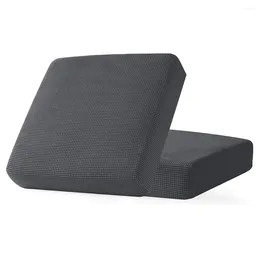 Poduszka 4Pak Jacquard Sofa Co pokrycie siedzeń Solidne krzesło rozciągające się do mycia wyjmowanej krawędzi 1seat polarny obrońca polaru