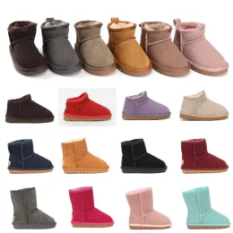 Kids Boots Toddler Boots Australia Snow Boot Designer Children Winter Classic Ultra Mini Boot Botton Baby Booties Child Fur Suede Shoes