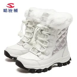 Stiefel Kinder Schneestiefel Winter Mädchen und Jungen Plüschschuhe Kinder für Kleinkinder Hohe Qualität 4–15 Jahre EUR GRÖSSE 28–36# 231012