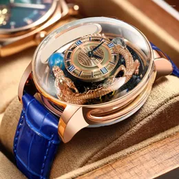 Wristwatches PINDU Luxury Casual Top Brand Business Men's Watch 30M Waterproof Luminous Leather Exquisite Relogio Masculino Box