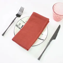 테이블 냅킨 30x45cm 4 팩 서빙 천으로 직물 가족 저녁 식사 칵테일 티 타월 부활절 웨딩 장식