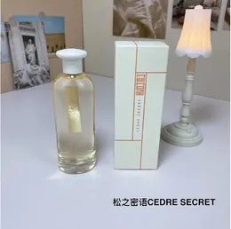 Projektowne kobiety Perfumy seksowne zapach spray 75 ml Cedre Secret Perfume Parfums Eau de Parfum Długotrwałe EDP Urocze neutralne zapach spray Kolonia