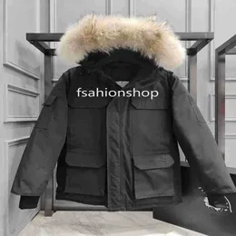 Męskie Parkas Canadian Designer Mens Gooss Puffer damskie kurtka zima grube ciepłe płaszcze wiatroodporne wodoodporne zimne odzież wierzchnią