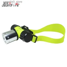 Head lamps JAUNTFIRE Underwater 1000 Lumen XM-L T6 Headlamp LED Waterproof 60m Swimming Diving Headlight Dive Head Light Torch Lamp Q231013