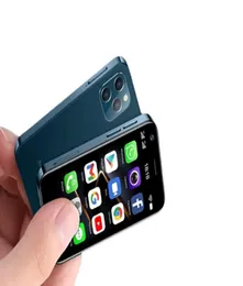 오리지널 대두 XS12 전체 4G LTE 휴대 전화 미니 안드로이드 스마트 폰 3GB64GB MTK6737 2050MAH XS 듀얼 SIM 카드 모바일 휴대폰 NFC6626373
