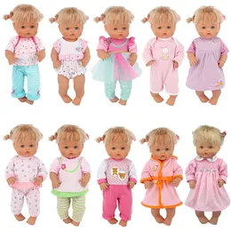 Dolls Dress Fits 42 cm Doll Nenuco Ropa y Su Hermanita 17 -calowe ubrania dziewczynki 231012