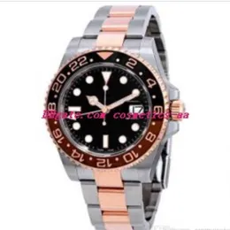 Męskie zegarki Rolx Ruch Clean 116718 Style Ceramic 116719 BEZEL 40 mm 116713 116718 116710 126715 126719 Stalowa bransoletka Automatyczna Sapphire Sapphire Men Xonuu Xonuu