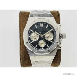 Zegarki designerskie zegarek szwajcarskie chronograph Watch Najwyższa jakość 26331 Montreal Moissanite 41mm 7750 Automatyczny ruch mechaniczny