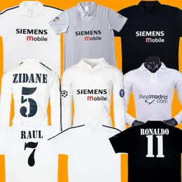 2001 2002 2003 Zidane Centenary Home Jersey Figo Hierro Ronaldo Makelele Raul Morientes Real Madryt