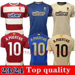 2023 Granada CF Soccer Jerseys Camisetas de Futbol 23 24 Callejon A.puertas soro Uzuni Jesus Vallejo