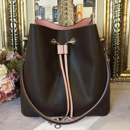 Classic handbags bags NEO NOE shoulder leather bucket bag women flower printing crossbody bag purse