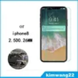 Dla iPhone 8 Screen Protector Temperted Glass for iPhone8 Cell Phone Protector 9H Hardness Protector z pakietem detalicznym ZZ