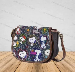 Customized Saddle Bags diy Saddle Bag Men Women Canvas Couples Holiday Gift customized pattern manufacturers direct sales price concessions 42725