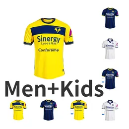 23 24 24 Hellas Verona Soccer Jerseys Faraoni Barak Lazovic Kalinic Home Away Trzecie mężczyźni Kids 2023 2024 CAPRARI ILIC FALTAL