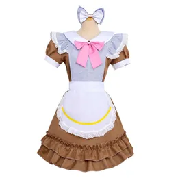 Cosplay Cosplay Japanese Anime Restaurant Cafe Working Long Dress Maid Costumecosplay