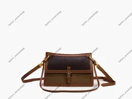 3A designer bolsa bolsa vintage axilas clássico axilas mulheres saco elemento duplo alça de ombro único portátil crossbody pequenas bolsas de couro genuíno m40729