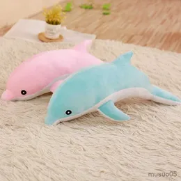 Christmas Toy Supplies New Arrive 30cm Cute Soft Pink Dolphin Plush Toy Marine Animals Stuffed Toys Children's Toys Sofa Cushion Home Decor Gift R231012