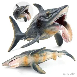 Christmas Toy Supplies Savage Ocean Sea Life Shark Whale Action Figure Aquarium Big Fish Animal Model Toys For Kids Gift R231012