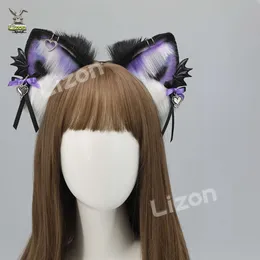 Handmade Lolita Magnificent Ears Hairhoop Headwear Fancy Dress Party Cosplay Halloween Costume Headband Hairband