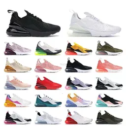 Sports 270 Running Shoes Triple Black White University Red Barely Rose New Quality Platinum Volt 27C 270s Men Women Tennis Trainers Casual shoes Sneakers 36-45