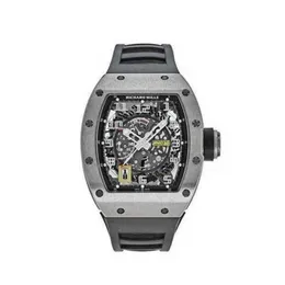 Szwajcarskie luksusowe zegarek Richardmill Automatyczne zegarki mechaniczne Titanium Stop Zadeklarowalny wirnik Zegarek RM030 2023 WN-LTFM