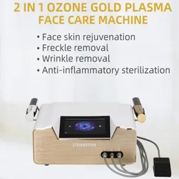 Laser-free Beauty Machine Facial Freckle Wrinkle Therapy Skin Revitalization Improve Skin Elasticity Anti-aging Ozone Plasma 2 Handles Instrument