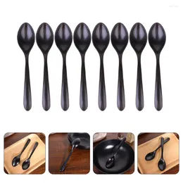 Colheres 8 Pcs Imitação de Porcelana Colher Sopa Coreana Utensílios de Cozinha Estilo Japonês Melamina Gadgets Criança Conchas