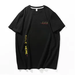 Men's T Shirts M 8XL 150KG Plus Size Casual Loose Oversized Letter Print Streetwear Tees Fitness Sports Run Clothing297J