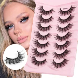 رموش كاذبة ysdo faux mink الرموش المزيفة الطبيعية حليقة الطول مكياج 3D امتداد الرموش للجمال 231012