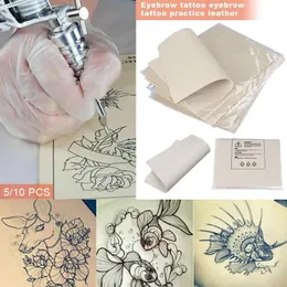Macchina per tatuaggi 10 pezzi Kit per pratica pelle Double Sided Microblading Trucco permanente Forniture per aghi Accessori per principianti 231013