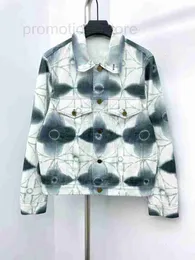 Мужские куртки Дизайнерские высококачественные дизайнерские куртки модные однобортные с принтом европейского размера короткие джинсовые роскошные мужские повседневные куртки ORLG