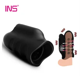 Leistungsstarke 10 Geschwindigkeiten Männlicher Masturbator Eichel Exerciser Kugel Vibratoren Verzögerung Anhaltende Trainer Penis Massager Erwachsene Sex Spielzeug Für Männer