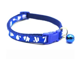 Quality Easy Wear Cat Dog Collar With Bell Adjustable Buckle Dog Collar Cat Puppy Pet Supplies Cat Dog Accessories Small Free SHip