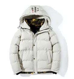 Herr ner parkas vinter parka män vadderad jacka varma puffer jackor rockar utomhus plus storlek huva förtjockad hombre veste d'hiver hommes 231012