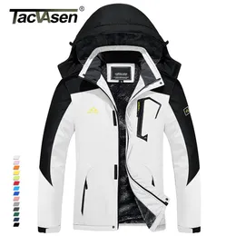 Women's Down Parkas TACVASEN Winter Fashion Ski Snowboard Jacket Women Thermal Fleece Waterproof Fish Casual Work Rain Jacket Coat Windbreaker Parka 231012