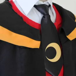 Thème Costume Korosensei Cosplay cravate Anime Cosplay livré unisexe cravate quotidienne Halloween noël Cosplay Cosutmes assassinat classe CosL231013