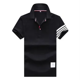 Luxurys designers verão mens drees algodão polo camisa homens turn down colarinho casual estilo social girafa marca impressão homem polos ma214c