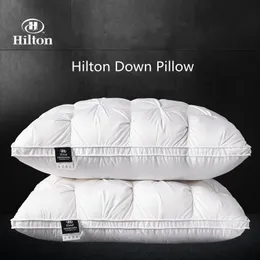 Yastık üst düzey rahat yastık 5 yıldız el yastık aşağı yastık çekirdek pamuk beyaz kaz aşağı 3 boyutlu servikal yastık çekirdeği 231013