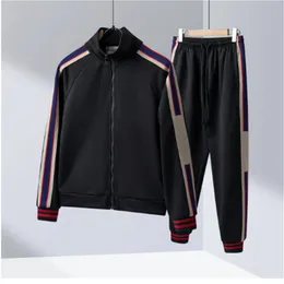 Novos fatos de treino de designer masculino 2 peça roupa jogging ternos conjunto casual manga longa esportes sweatsuits masculino zíper jakcets ternos 239z