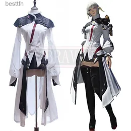 Costume a tema Final Fantasy XIV FF 14 Y'shtola/Ya Shutora Ruru Cos Cosplay Vieni Festa di Natale Halloween Su misura Qualsiasi dimensioneL231013